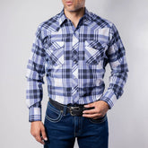 Camisa Hannover Cua Blanco/Negro 342