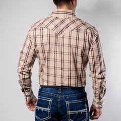 Camisa Cactus Cua Beige/Café 135