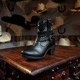 Botin Wrangler Solana Negro H-Oval 006