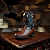 Botín Wrangler Bronco Choco 001