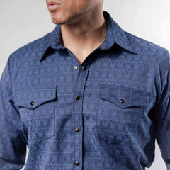 Camisa Custer Est Boston Talav Azul 026