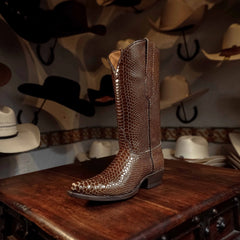 Bota Golden Guns Piton Print Café 121