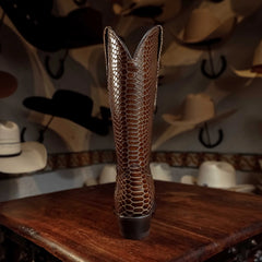 Bota Golden Guns Piton Print Café 121