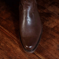 Botín Tejano Cleyton Café H-78 Oval 062