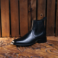 Botin Justin Imperial Negro 014