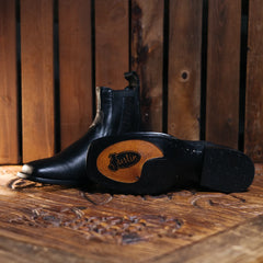 Botin Justin Imperial Negro 014