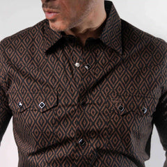 CAM PLATINI MODERN FIT EST ROMB NGR/AREN