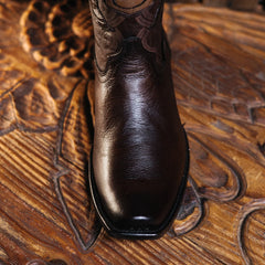 Bota Tejano Style Prime Cavalier Café 044