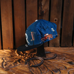 Gorra Rancho Caps Mezc Bord Colores 191