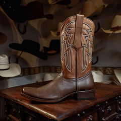 Bota Tejano Pietro Cleyton Café 070