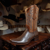 Bota Tejano Pietro Cleyton Café 070