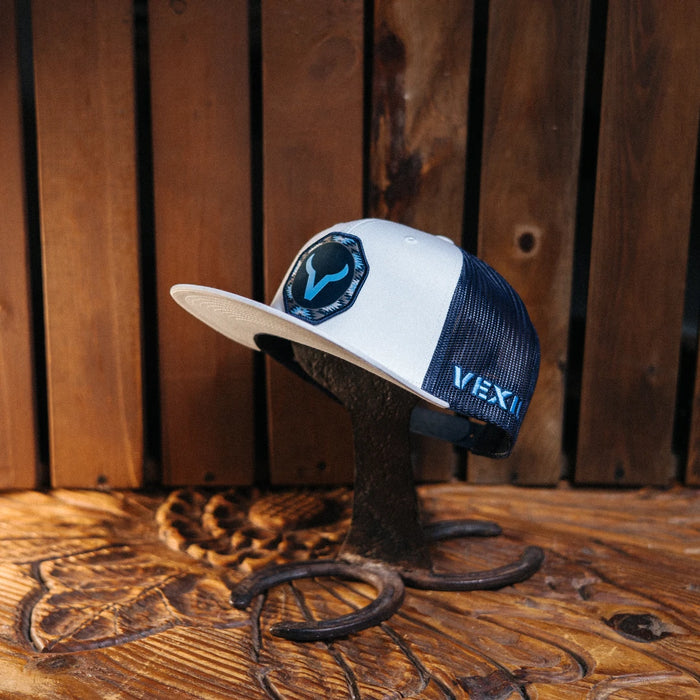 Gorra Vexil Blanca Logo Azul 193
