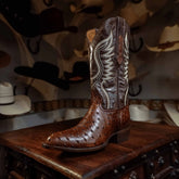 Bota Tejano Joan Ave Print Café 071