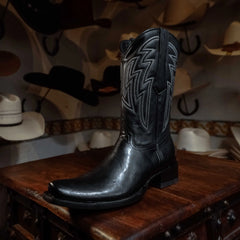 Bota Tejano Style Pietro Cleyton Negro 073