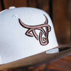 Gorra Lost Calf Cerrada Beige/Café 200