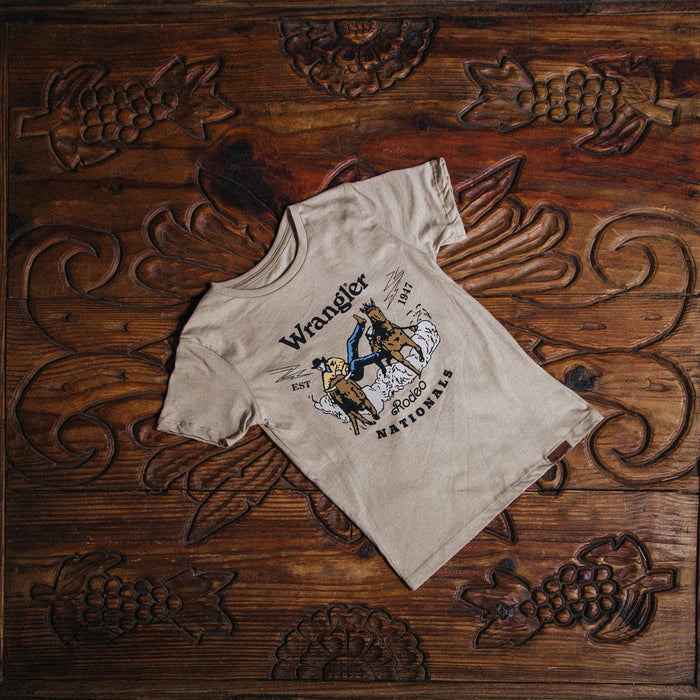 Playera Wrangler Kids Khaki 008