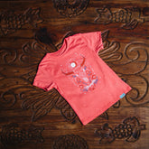 Playera Wrangler KIDS Salmon 010