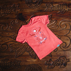 Playera Wrangler KIDS Salmon 010