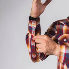 Camisa McAllen Cua Gris/Rojo 054