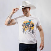 Playera Rock&Roll Rodeo Beige 029