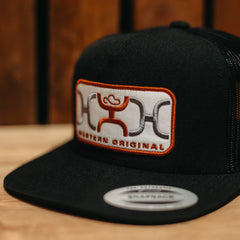 Gorra Hooey Negro Bro West 004