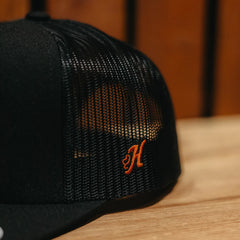 Gorra Hooey Negro Bro West 004