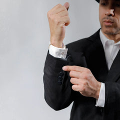 Saco Vaquero Custer Laredo Negro 009