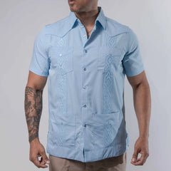 GUAYABERA PLATINI PERFORMANCE BORD CELES