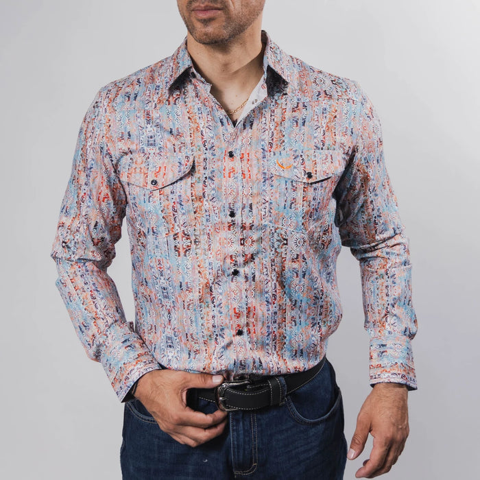Camisa McAllen Estampada Atlanta Colores 060