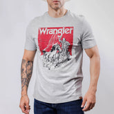 Playera Wrangler Gris Horses 247