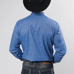 Camisa Hannover Est Azul/Azul 353