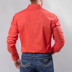 Camisa Cactus Lisa Coral 116