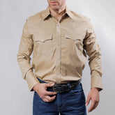 Camisa Cactus Lisa Khaki 117