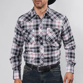 Camisa Hannover Cua Blanco/Negro 358