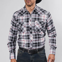 Camisa Hannover Cua Blanco/Negro 358