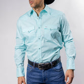 Camisa Cactus Lisa Aqua 121
