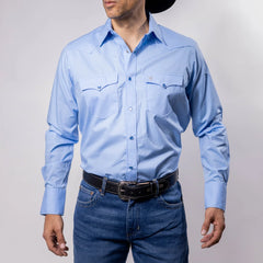 Camisa Cactus Lisa Celeste 122