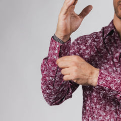 Camisa Hannover Est Amibas Rojo/Blanco 366