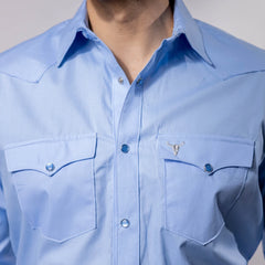 Camisa Cactus Lisa Celeste 122