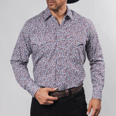 Camisa Hannover Est Amibas Blanco/Rojo 368