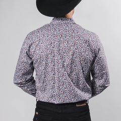 Camisa Hannover Est Amibas Blanco/Rojo 368