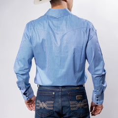 Camisa Cactus Est Rayas Azul 130