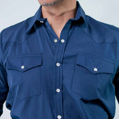 Camisa Custer Est Milan Azul 022