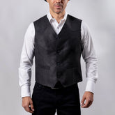 Chaleco Vaquero Far West Gamu Negro 036