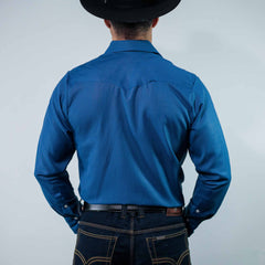 Camisa Custer Est Milan Azul/Blanco 023