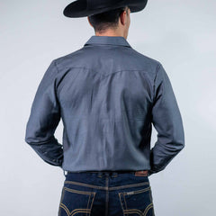 Camisa Custer Est Valencia Gris/Blanco 024