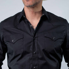 Camisa 1800 West Lisa Negra 029