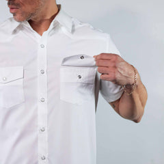 Camisa McAllen MC Performance Blanca 076