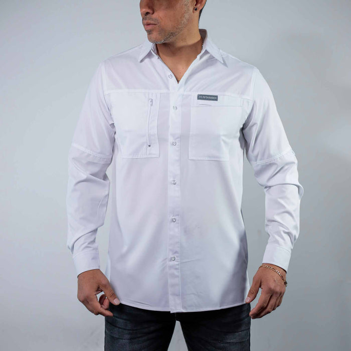 Camisa 5th Ranch Lisa Performance Blanco 012