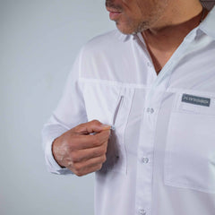 Camisa 5th Ranch Lisa Performance Blanco 012